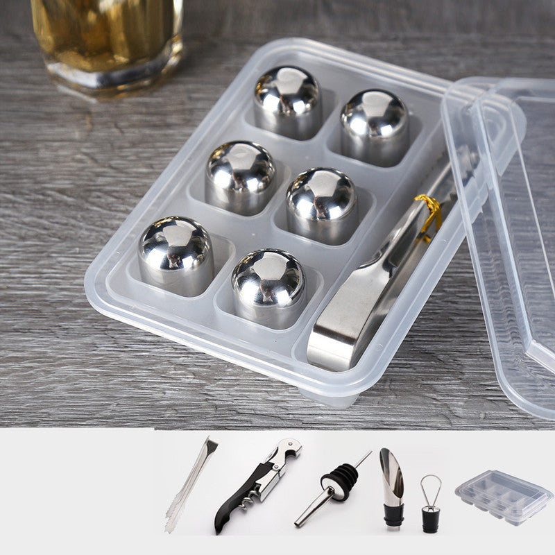 304 Stainless Steel Quick  Whiskey Ice Cubes
