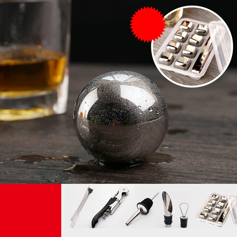 304 Stainless Steel Quick  Whiskey Ice Cubes