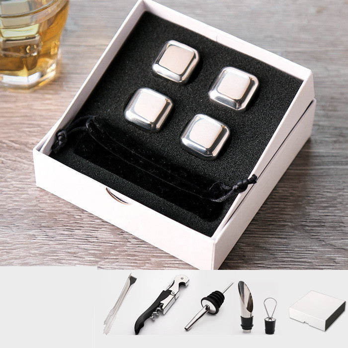 304 Stainless Steel Quick  Whiskey Ice Cubes