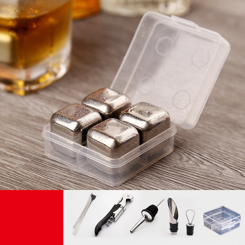 304 Stainless Steel Quick  Whiskey Ice Cubes