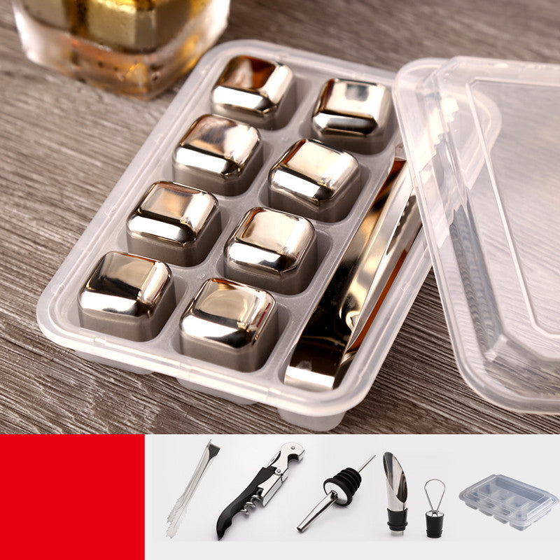 304 Stainless Steel Quick  Whiskey Ice Cubes