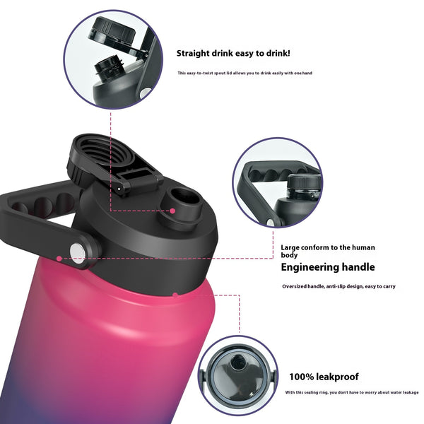 Large Capacity Insulated Stainless Steel Space Pot